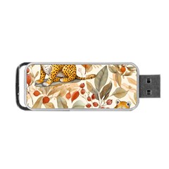 Fur Big Cat Spots Zoo Fast Hunter Portable Usb Flash (two Sides) by Pakjumat