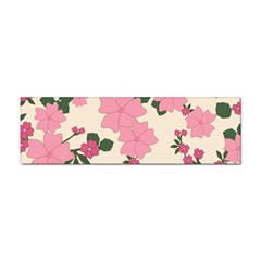 Floral Vintage Flowers Sticker (bumper)