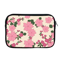 Floral Vintage Flowers Apple Macbook Pro 17  Zipper Case by Dutashop