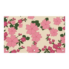 Floral Vintage Flowers Banner And Sign 5  X 3 