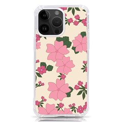 Floral Vintage Flowers Iphone 14 Pro Max Tpu Uv Print Case