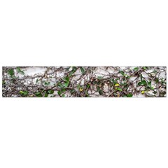 Climbing Plant At Outdoor Wall Large Premium Plush Fleece Scarf 