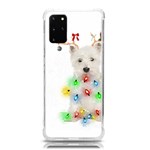 West Highland White Terrier Dog Snow T- Shirt West Highland White Terrier Dog Snow Reindeer Santa Ha Samsung Galaxy S20Plus 6.7 Inch TPU UV Case Front