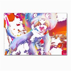 West Highland White Terrier T- Shirt Cute West Highland White Terrier Drawing T- Shirt (4) Postcards 5  X 7  (pkg Of 10) by ZUXUMI