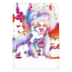 West Highland White Terrier T- Shirt Cute West Highland White Terrier Drawing T- Shirt (4) Removable Flap Cover (s) by ZUXUMI