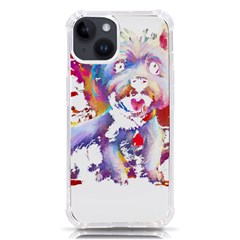 West Highland White Terrier T- Shirt Cute West Highland White Terrier Drawing T- Shirt (4) Iphone 14 Tpu Uv Print Case by ZUXUMI