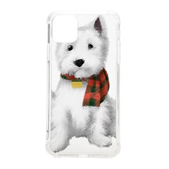 West Highland White Terrier T- Shirt Cute West Highland White Terrier Drawing T- Shirt Iphone 11 Pro Max 6 5 Inch Tpu Uv Print Case