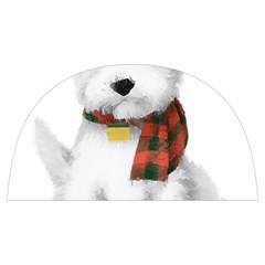 West Highland White Terrier T- Shirt Cute West Highland White Terrier Drawing T- Shirt Anti Scalding Pot Cap by ZUXUMI