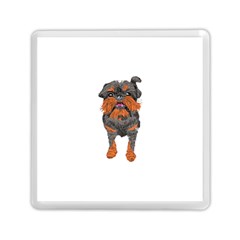 Brussels Griffon T- Shirt White Look Calm Brussels Griffon 01 T- Shirt Memory Card Reader (square) by EnriqueJohnson