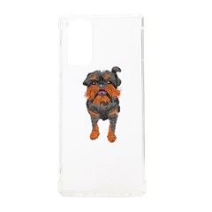 Brussels Griffon T- Shirt White Look Calm Brussels Griffon 01 T- Shirt Samsung Galaxy Note 20 Tpu Uv Case by EnriqueJohnson