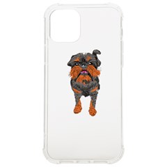 Brussels Griffon T- Shirt White Look Calm Brussels Griffon 01 T- Shirt Iphone 12/12 Pro Tpu Uv Print Case by EnriqueJohnson