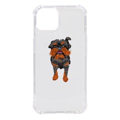 Brussels Griffon T- Shirt White Look Calm Brussels Griffon 01 T- Shirt Iphone 14 Tpu Uv Print Case by EnriqueJohnson