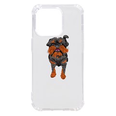 Brussels Griffon T- Shirt White Look Calm Brussels Griffon 01 T- Shirt Iphone 14 Pro Tpu Uv Print Case by EnriqueJohnson