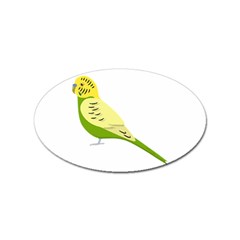 Budgerigar T- Shirt Steal Your Heart Budgerigar 01 T- Shirt Sticker (oval) by EnriqueJohnson