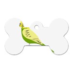 Budgerigar T- Shirt Steal Your Heart Budgerigar 01 T- Shirt Dog Tag Bone (Two Sides) Front