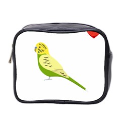 Budgerigar T- Shirt Steal Your Heart Budgerigar 01 T- Shirt Mini Toiletries Bag (two Sides) by EnriqueJohnson