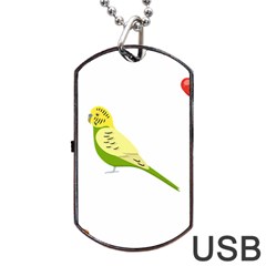 Budgerigar T- Shirt Steal Your Heart Budgerigar 01 T- Shirt Dog Tag Usb Flash (one Side) by EnriqueJohnson