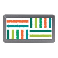 Striped Colorful Pattern Graphic Memory Card Reader (Mini)