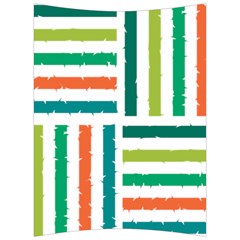 Striped Colorful Pattern Graphic Back Support Cushion