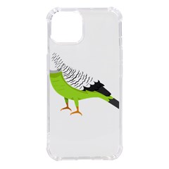 Budgerigar T- Shirt White Look Calm Budgerigar 05 T- Shirt Iphone 14 Tpu Uv Print Case by EnriqueJohnson