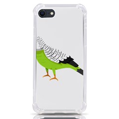 Budgerigar T- Shirt White Look Calm Budgerigar 05 T- Shirt Iphone Se by EnriqueJohnson