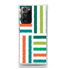 Striped Colorful Pattern Graphic Samsung Galaxy Note 20 Ultra TPU UV Case