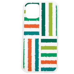 Striped Colorful Pattern Graphic Iphone 12 Pro Max Tpu Uv Print Case by Pakjumat