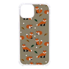 Fox Pattern Texture iPhone 13 TPU UV Print Case