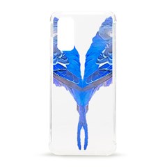 Budgies T- Shirt Blue Budgies - Heart Shape T- Shirt Samsung Galaxy S20 6 2 Inch Tpu Uv Case by EnriqueJohnson