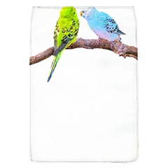 Budgies T- Shirt Cute Budgie Couple T- Shirt Removable Flap Cover (l) by EnriqueJohnson