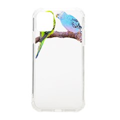 Budgies T- Shirt Cute Budgie Couple T- Shirt Iphone 11 Tpu Uv Print Case by EnriqueJohnson