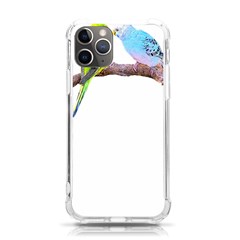 Budgies T- Shirt Cute Budgie Couple T- Shirt Iphone 11 Pro 5 8 Inch Tpu Uv Print Case by EnriqueJohnson