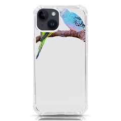 Budgies T- Shirt Cute Budgie Couple T- Shirt Iphone 14 Tpu Uv Print Case by EnriqueJohnson