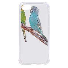 Budgies T- Shirt Cute Budgies - Green And Blue T- Shirt Iphone Se by EnriqueJohnson