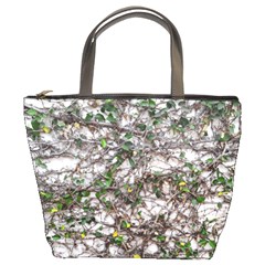 Climbing Plant At Outdoor Wall Bucket Bag