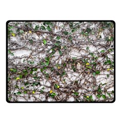 Climbing Plant At Outdoor Wall Fleece Blanket (small) by dflcprintsclothing