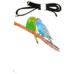 Budgies T- Shirt Cute Budgies Beaking T- Shirt Shoulder Sling Bag