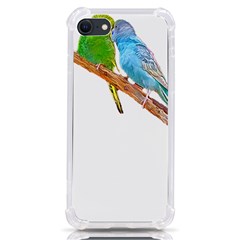 Budgies T- Shirt Cute Budgies Beaking T- Shirt Iphone Se by EnriqueJohnson