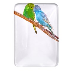 Budgies T- Shirt Cute Budgies Beaking T- Shirt Rectangular Glass Fridge Magnet (4 Pack) by EnriqueJohnson