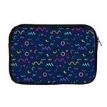 Scribble Pattern Texture Apple MacBook Pro 17  Zipper Case Front