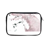 Bull Terrier T- Shirt A Painting Of A Bull Terrier With Its Tongue Out T- Shirt Apple MacBook Pro 13  Zipper Case Front