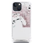 Bull Terrier T- Shirt A Painting Of A Bull Terrier With Its Tongue Out T- Shirt iPhone 13 mini TPU UV Print Case Front