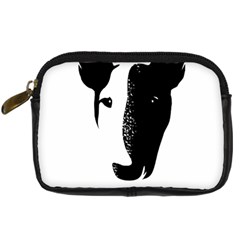 Bull Terrier T- Shirt Bull Terrier T- Shirt Digital Camera Leather Case by EnriqueJohnson