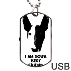 Bull Terrier T- Shirt Bull Terrier T- Shirt Dog Tag Usb Flash (two Sides) by EnriqueJohnson