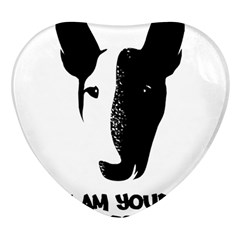 Bull Terrier T- Shirt Bull Terrier T- Shirt Heart Glass Fridge Magnet (4 Pack) by EnriqueJohnson