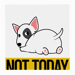 Bull Terrier T- Shirt Nope Not Today Bull Terrier 57 T- Shirt Medium Glasses Cloth (2 Sides) by EnriqueJohnson