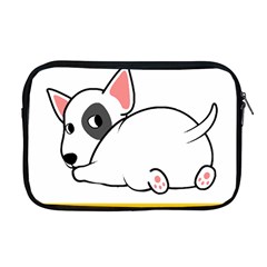 Bull Terrier T- Shirt Nope Not Today Bull Terrier 57 T- Shirt Apple Macbook Pro 17  Zipper Case