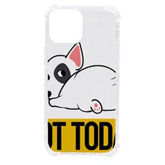 Bull Terrier T- Shirt Nope Not Today Bull Terrier 57 T- Shirt Iphone 13 Mini Tpu Uv Print Case by EnriqueJohnson