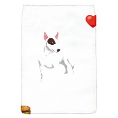 Bull Terrier T- Shirt Steal Your Heart Bull Terrier 01 T- Shirt Removable Flap Cover (s) by EnriqueJohnson