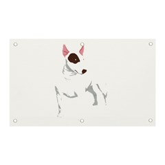 Bull Terrier T- Shirt Steal Your Heart Bull Terrier 01 T- Shirt Banner And Sign 5  X 3  by EnriqueJohnson